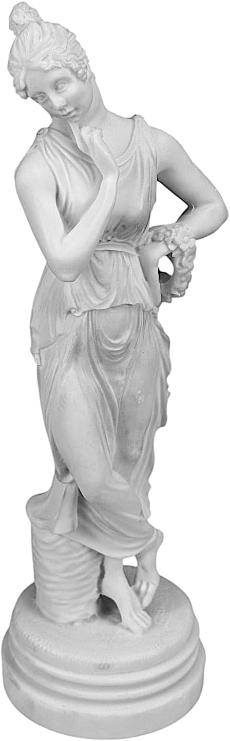 The Dancer Canova Museum Copy Female Cast Marble Skulptur Statue 32 cm
