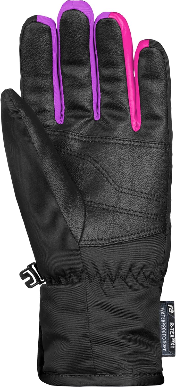Reusch Kinder Dario R-tex Xt Handschuhe 5.5 black / pink glo, 5.5 black / pink glo
