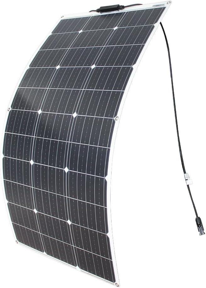 solarpanel flexibel 200w 12V Flexibles solar panel 2 * 100w solarplatten Monokristallines, Dächer, W