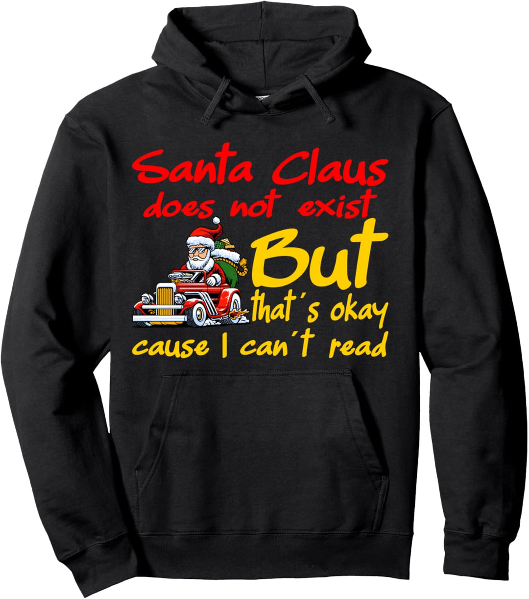 Der Weihnachtsmann existiert nicht, lustiges Kinder Pullover Hoodie