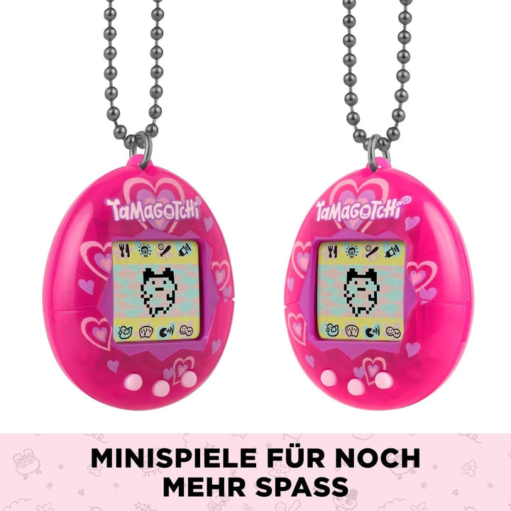 Bandai - Tamagotchi - Tamagotchi Original - Lots of Love - Elektronisches virtuelles Tier mit Farbdi