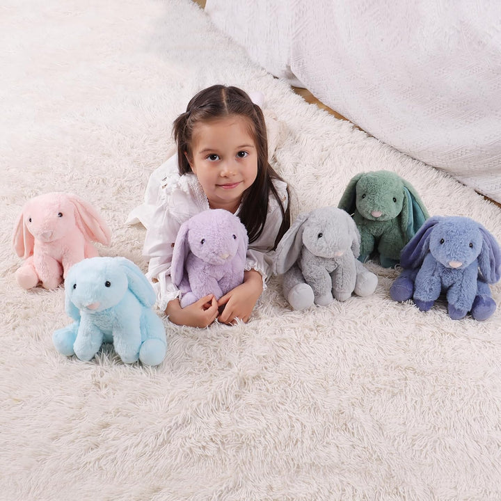 Apricot Lamb – Kuscheltier Hell Blauer Hase 20 cm – Plüsch Spielzeug Plüschtier für Kinder und Baby