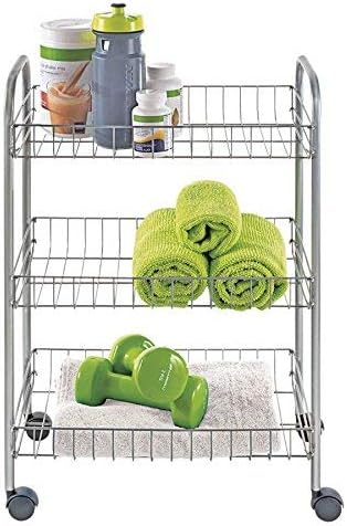 Sprinter 938000039 Allzweckwagen 3-Etagen, silber, 41 x 23 x 61 cm, Edelstahloptik