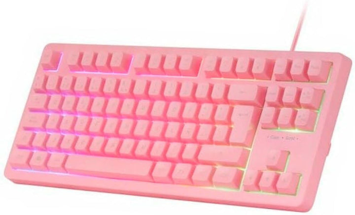 MARSGAMING MCP-RGB3, Pack Gaming Tastatur Fixed RGB + Gaming Maus RGB Flow 3200 DPI + Headset Over-E