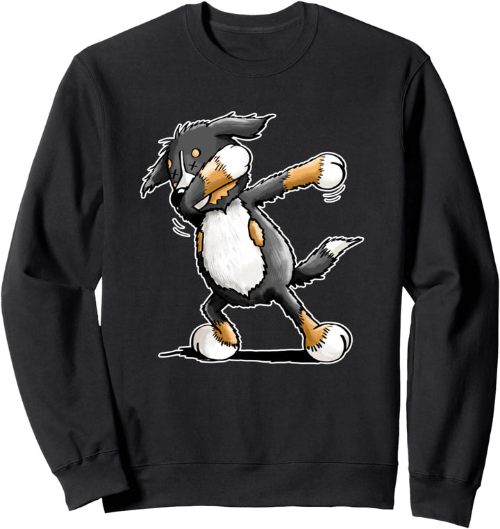 Dab Dance Berner Sennenhund I Hunderasse Comic Hundefreunde Sweatshirt