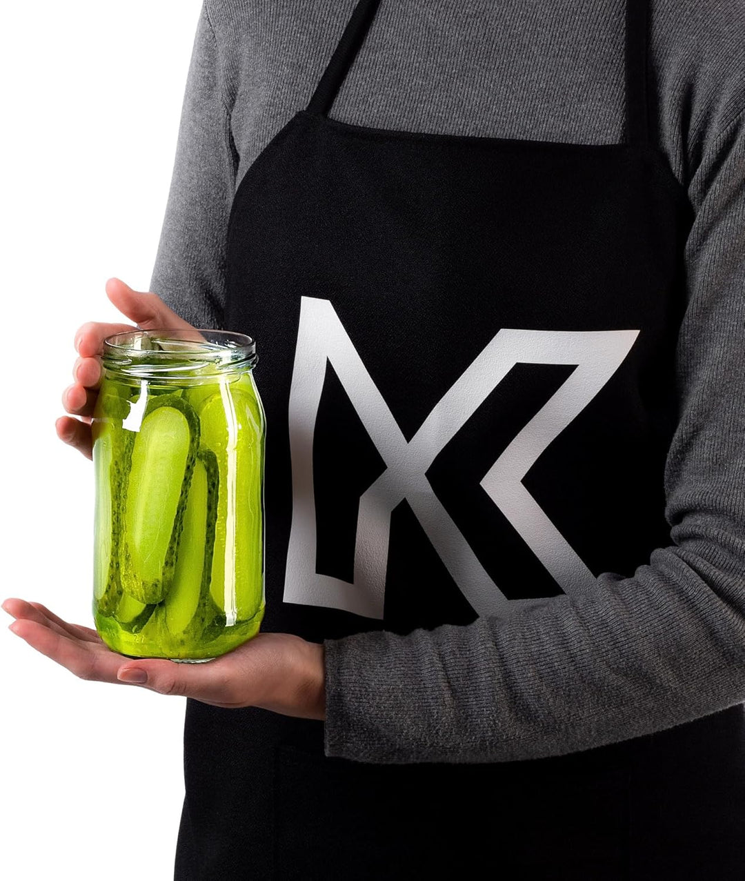 KADAX Einmachgläser 760ml TO82, Grosse Sturzgläser mit Schraubdeckel, Einkochgläser Fermentierglas f