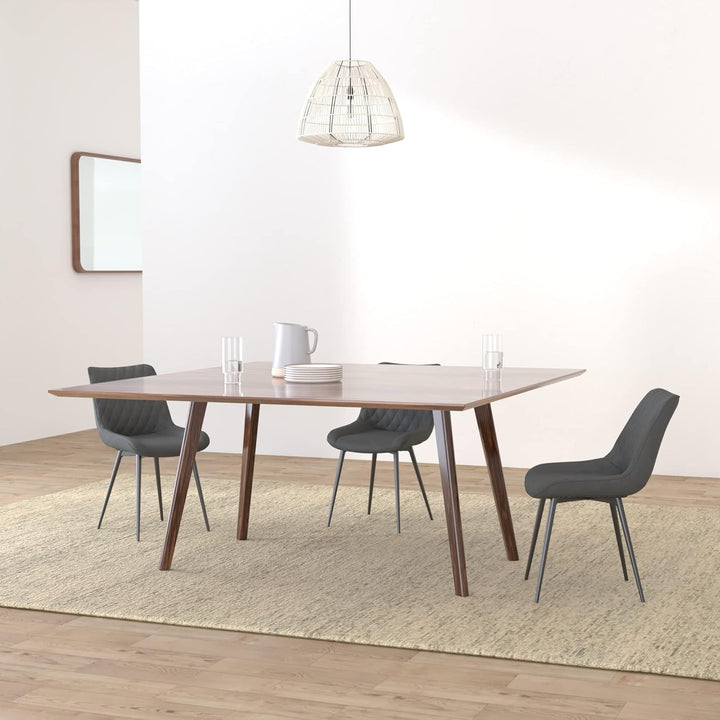 WOLTU 4 x Esszimmerstühle 4er Set Esszimmerstuhl Küchenstuhl Polsterstuhl Design Stuhl mit Rückenleh