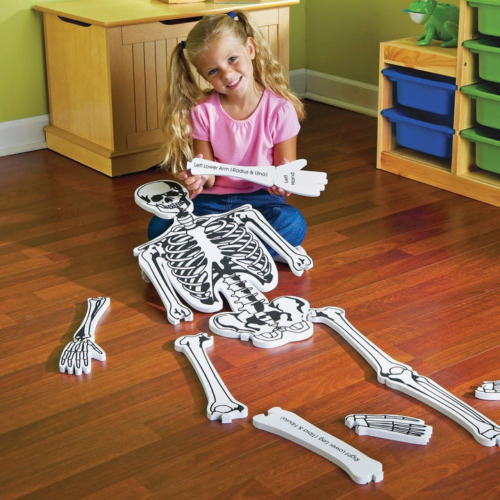 Learning Resources Bodenpuzzle Skelett aus Schaumstoff, Skelett
