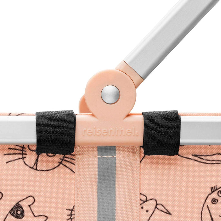reisenthel carrybag XS kids Einkaufskorb 33,5 x 18 x 19,5 cm / 5 l / cats and dogs