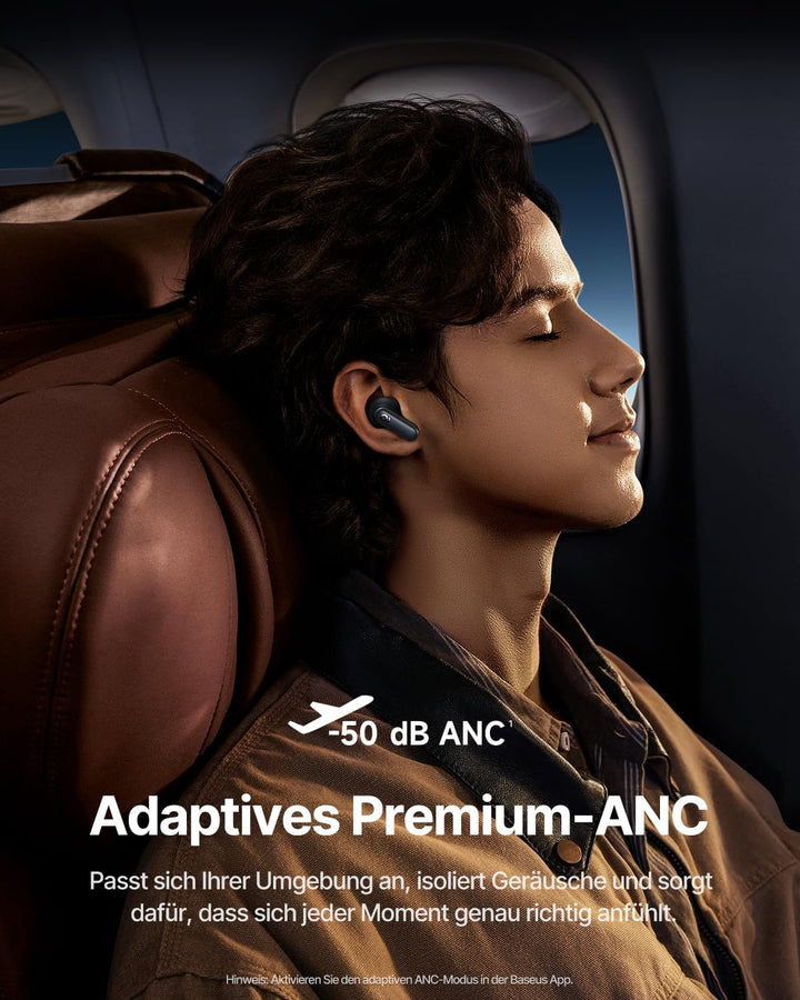 Baseus Inspire XP1 In-Ear Kopfhörer Bluetooth, Sound by Bose, Earbuds mit -50 dB Adaptive Geräuschun