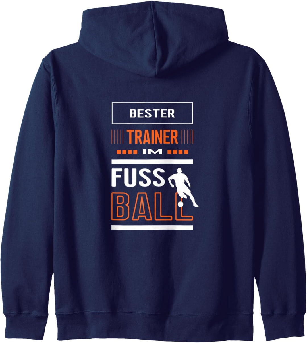 Fussball Trainer Sportlehrer Lehrer Fussballcoach Kapuzenjacke