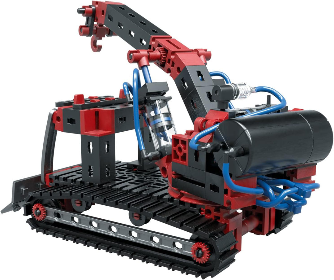 fischertechnik 533874 PROFI Pneumatic Power – Bausatz für Kinder ab 8 Jahren, pneumatisch betriebene