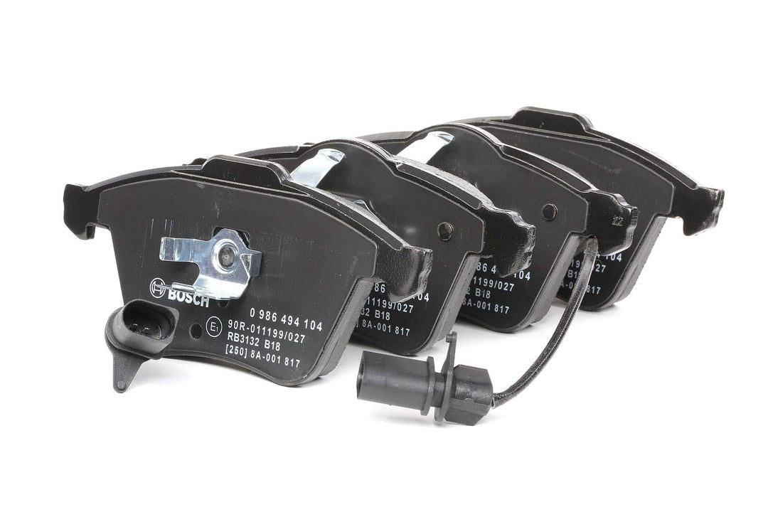 Bosch BP1014 Bremsbeläge - Vorderachse - ECE-R90 Zertifizierung - vier Bremsbeläge pro Set