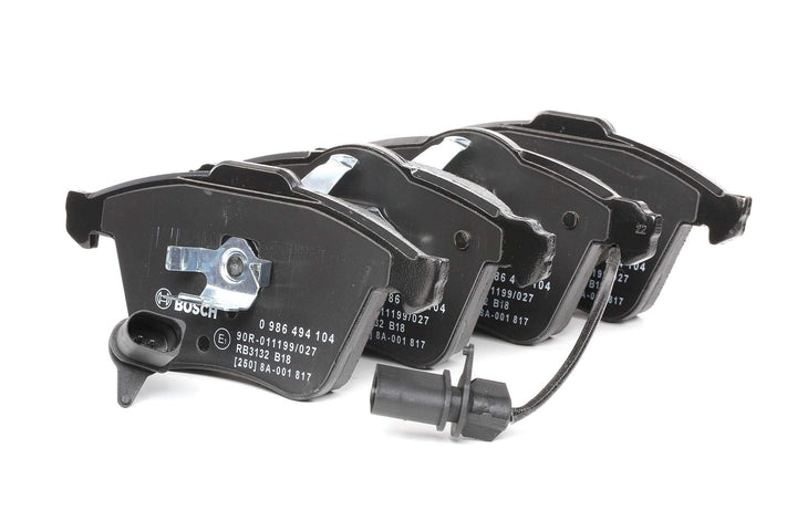 Bosch BP1014 Bremsbeläge - Vorderachse - ECE-R90 Zertifizierung - vier Bremsbeläge pro Set