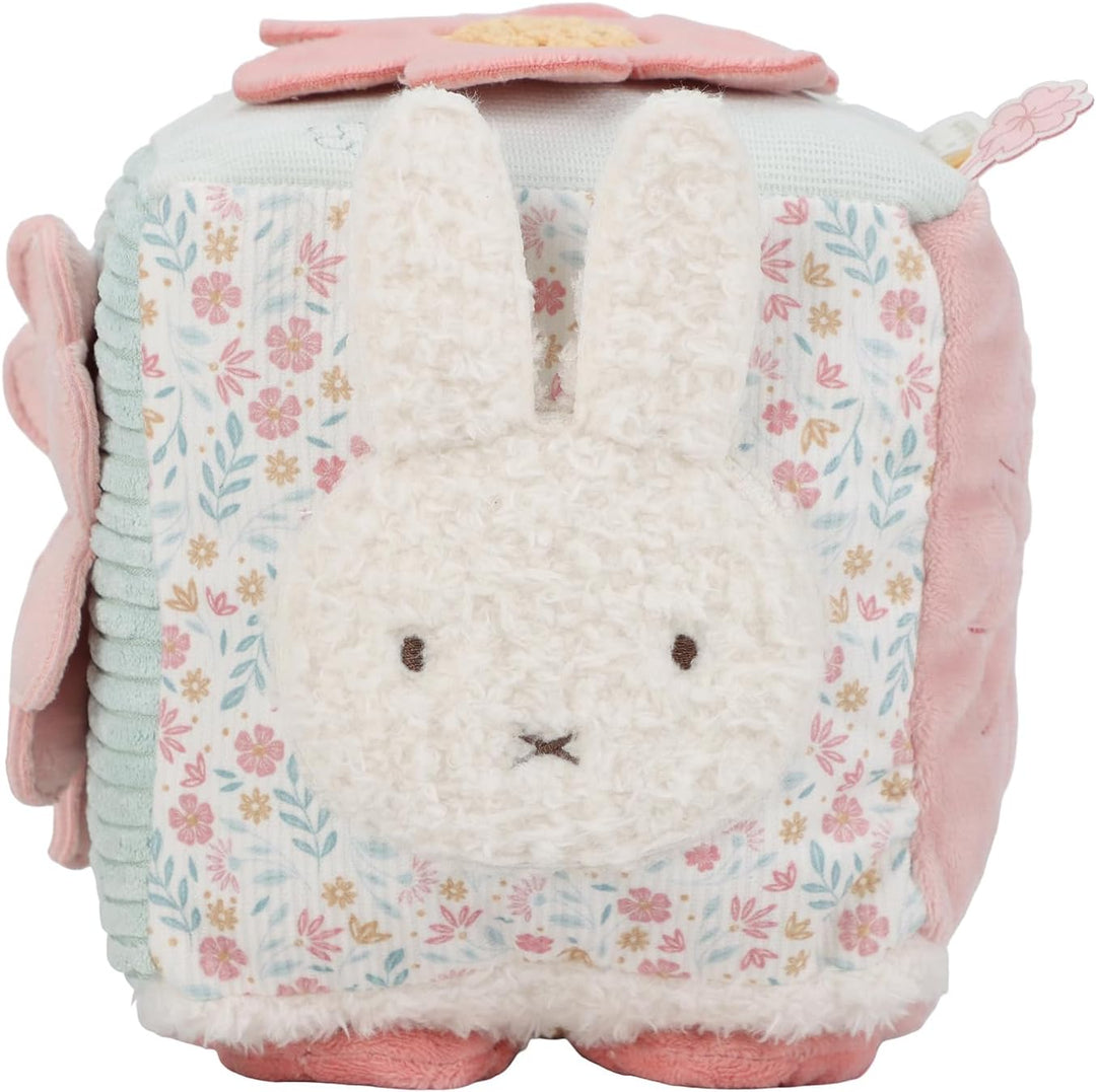 Little Dutch nijntje Miffy x Fühlwürfel Stoff-Würfel Activity Spielwürfel Aktivitätswürfel Hase Miff