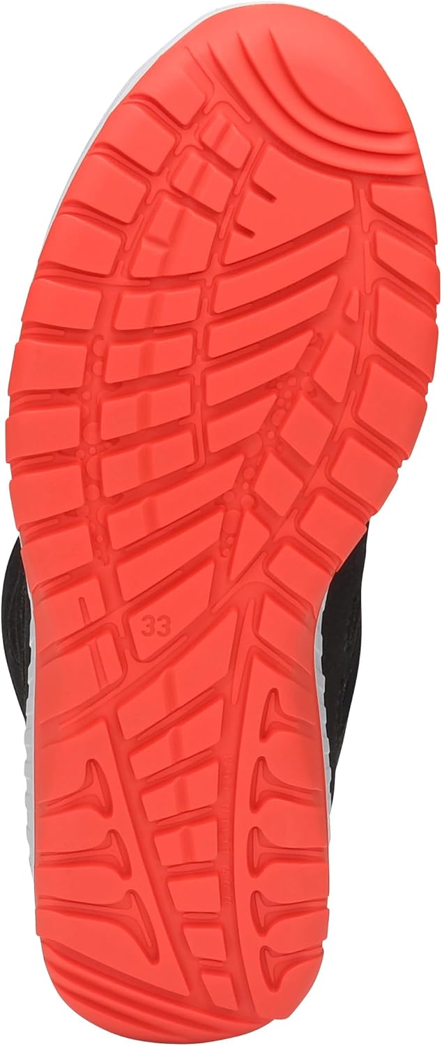 ELTEN Kinderschuhe Outdoor Maddox Kids BOA Black-red Mid Wintermodell für Mädchen und Jungen 36 EU S