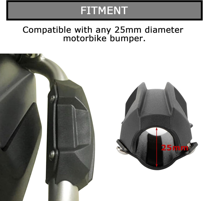 PSLER Motorrad Stossstange Sturzbügel Schieberegler Sturzpads 2 Stück für R1250GS R1200GS R1100GS F8