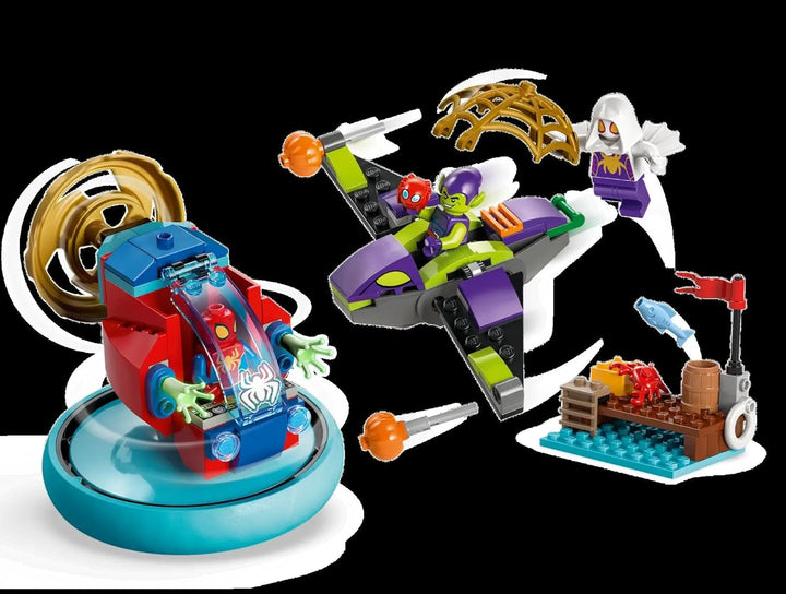 LEGO Marvel Spidey und Seine Super-Freunde Spidey vs. Green Goblin Spider-Man-Spielzeug mit Minifigu