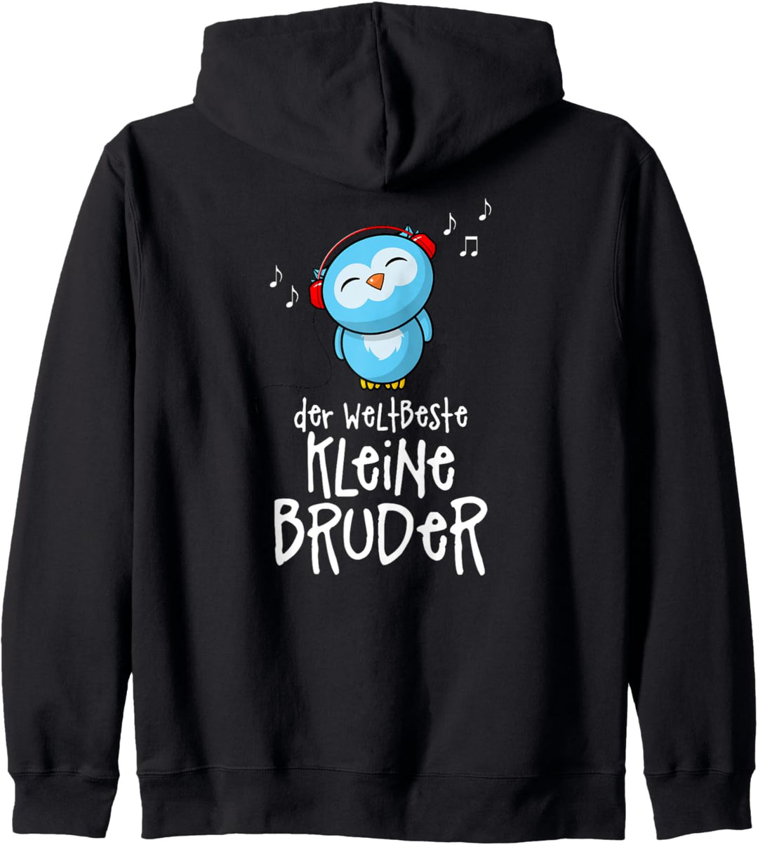 Der weltbeste kleine Bruder Musik Eule Eulen Geschwister Kapuzenjacke