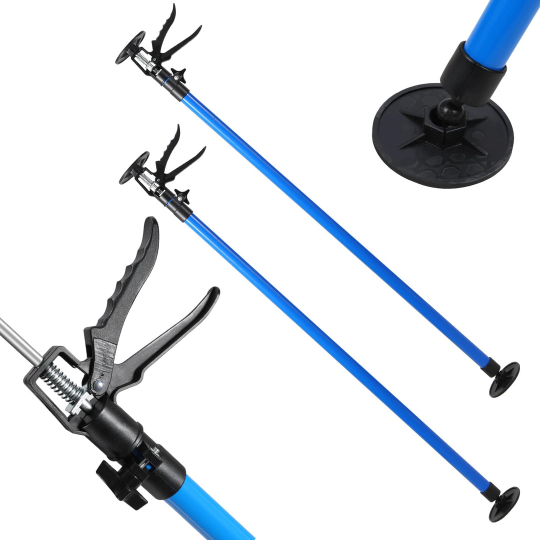 2x Deckenstütze, Montagestütze bis 50kg Tragkraft,Teleskopstützen bis 45°,Montagestütze 115-290cm,Ei