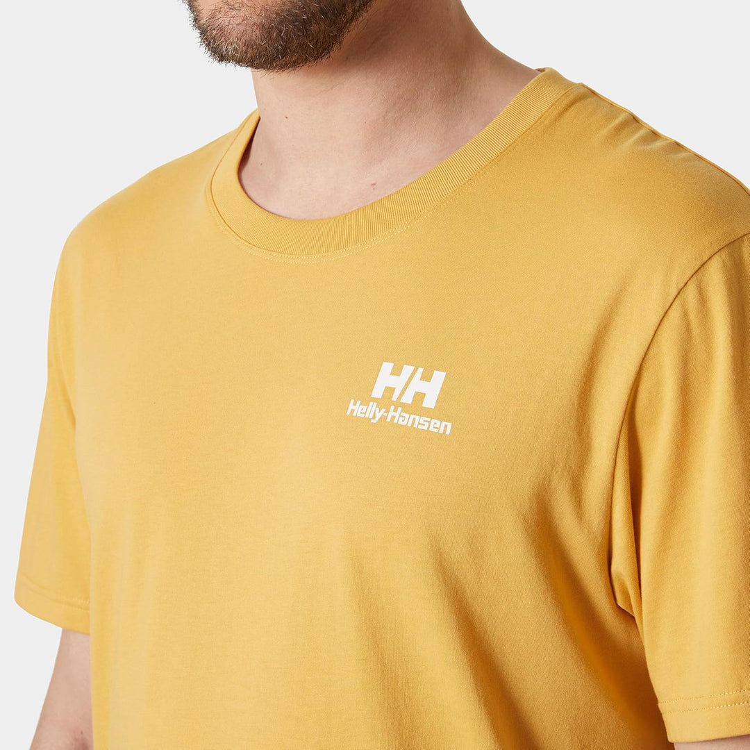 Helly Hansen Herren Nord Graphic T-Shirt 389 Sand S, 389 Sand S