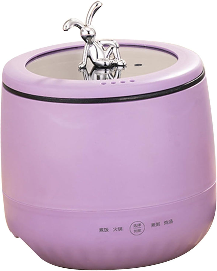 Reiskocher, Mini 1,8l Non -Stick Smart Electric Easy Clean Serviert 2 Personen Reiskocher für 1 Pers