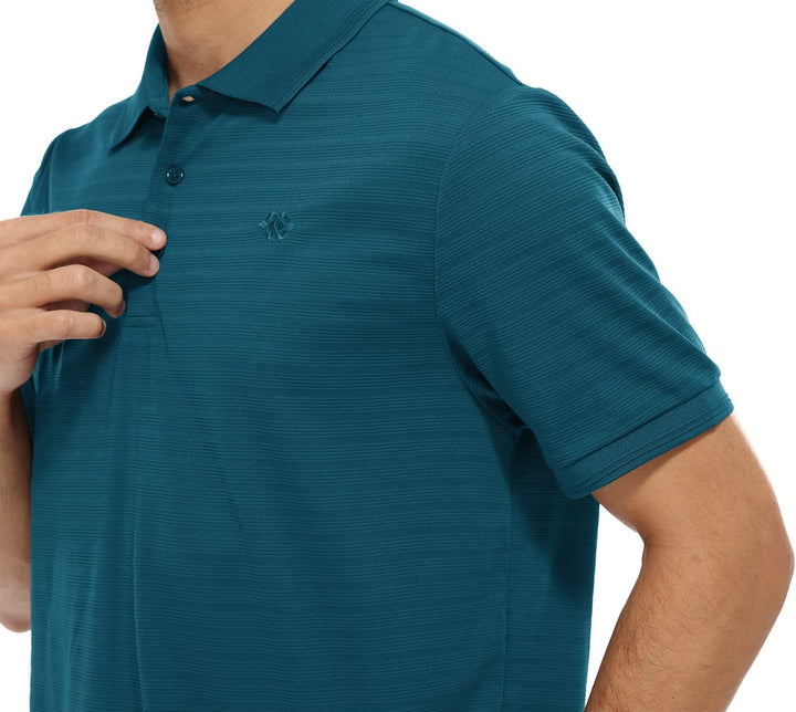 MoFiz Herren Poloshirt Kurzarm Polohemd Sport Sommershirts Outdoor Schnelltrocknend Golf T-Shirts Kn
