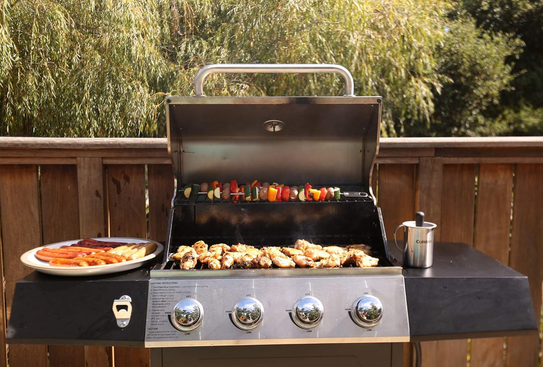 Cuisinart CBP-116 Sossentopf und Bratpinsel-Set Saucentop- und Backpinselset Rostfreier Stahl, Sauce
