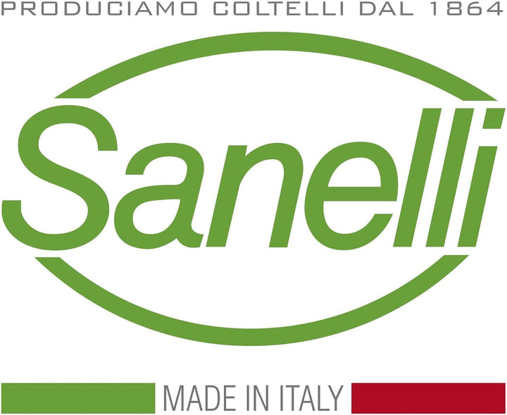 Coltello santoku lama olivata in acciaio inox cm 16 made i