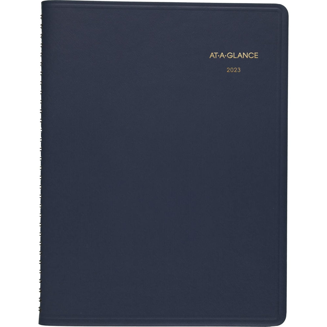 AT-A-GLANCE, 2023, Wochenterminbuch und Planer, 21,6 x 27,9 cm, Grösse L, Marineblau (7095020), navy
