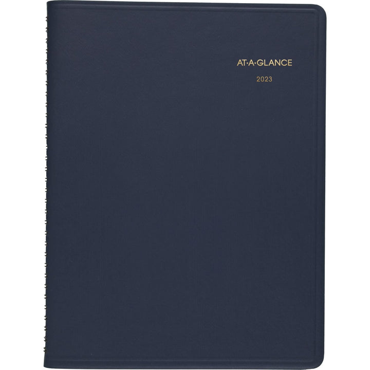 AT-A-GLANCE, 2023, Wochenterminbuch und Planer, 21,6 x 27,9 cm, Grösse L, Marineblau (7095020), navy
