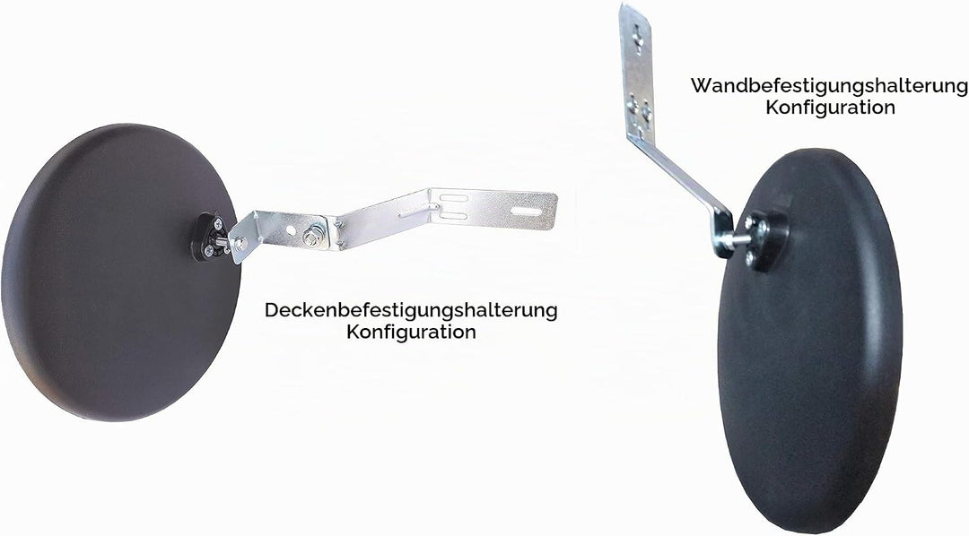 SNS SAFETY LTD Konvexer Verkehrssicherheitsspiegel für Einfahrten, Lagerhallen, Garagen und Büros, S