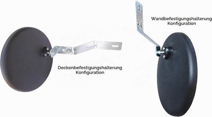 SNS SAFETY LTD Konvexer Verkehrssicherheitsspiegel für Einfahrten, Lagerhallen, Garagen und Büros, S