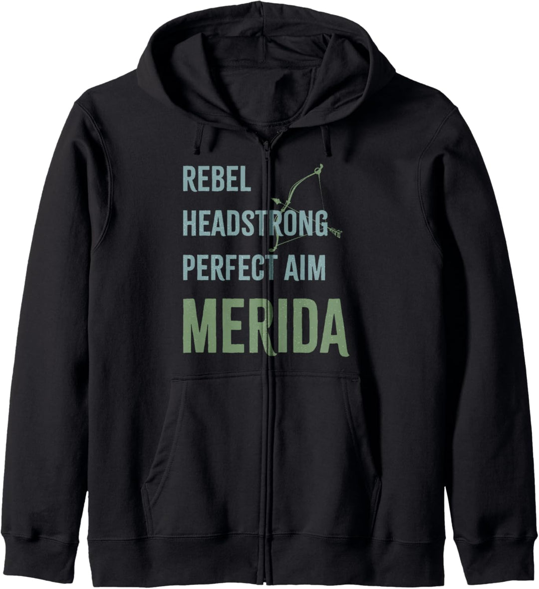 Disney Princess Rebel Headstrong Perfect Aim Merida Kapuzenjacke