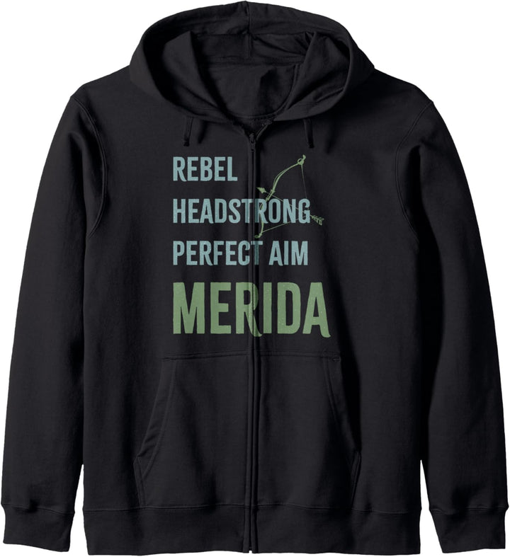 Disney Princess Rebel Headstrong Perfect Aim Merida Kapuzenjacke