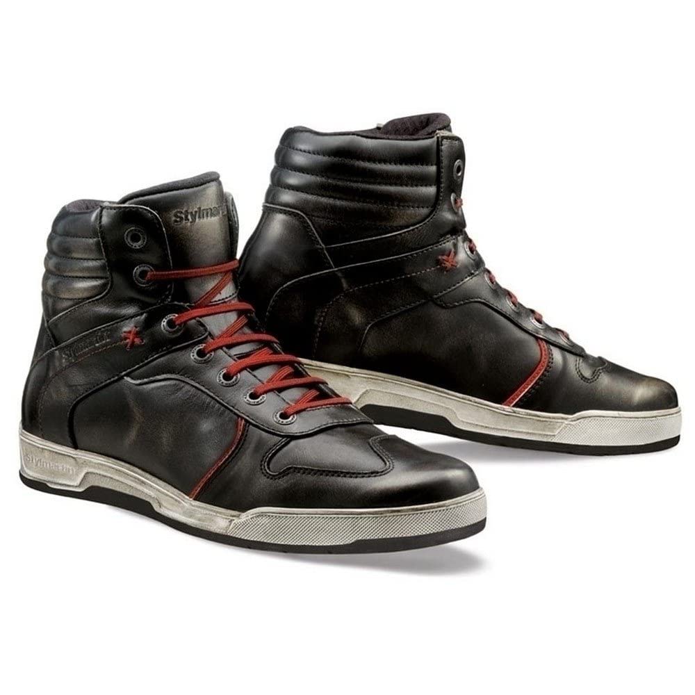Stylmartin Iron Schuhe Unisex Turnschuh 46 EU Schwarz, 46 EU Schwarz