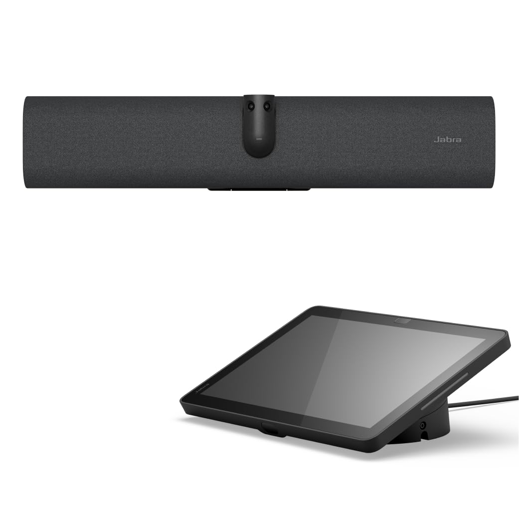 Jabra PanaCast 40 Video Bar System (VBS) Android-Videoleiste und Touch-Controller für kleine Besprec