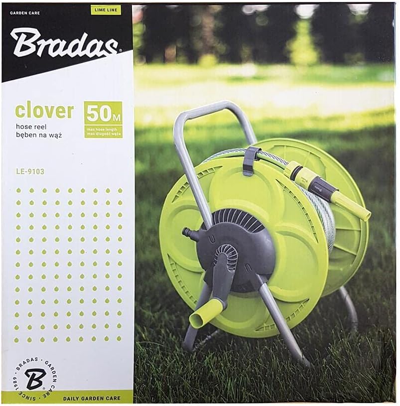 Schlauchtrommel für 50m 1/2" Gartenschlauch LE-9103