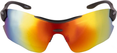 Mighty Unisex – Erwachsene Rayon G4 Pro Fahrrad-und Sportbrille, Sonnenbrille, Mattschwarz