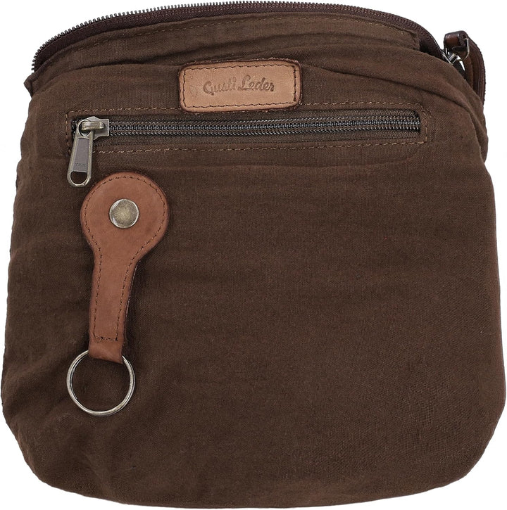 Gusti Leder Umhängetasche Candice | Handgefertigte Ledertasche Damen für Alltag & Freizeit I Elegant