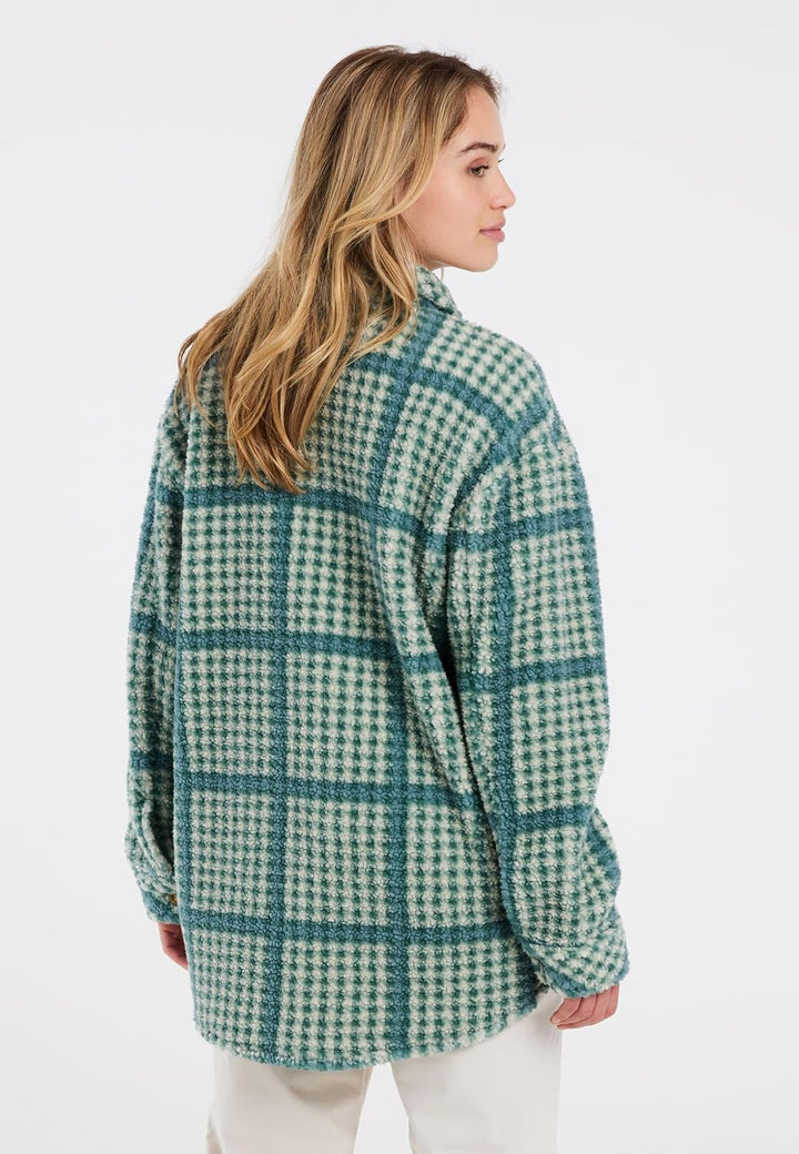 Protest Damen Shacket PRTAKINO Crocodile Green M, Crocodile Green M