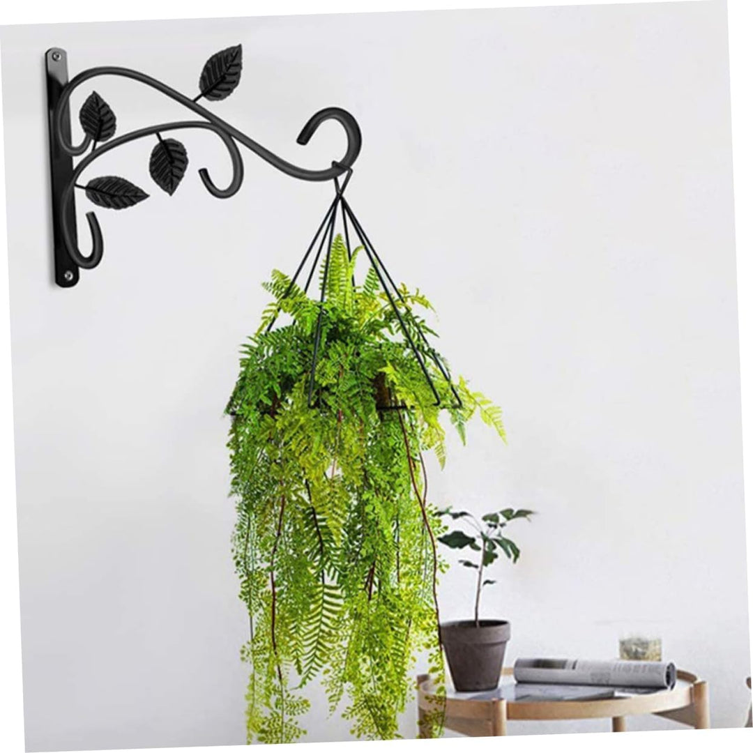 BESPORTBLE 2St Hause Balkon Garten Korridor Eisen Wand Hängenden Korb Halterung Wand Grün Pflanze Bl