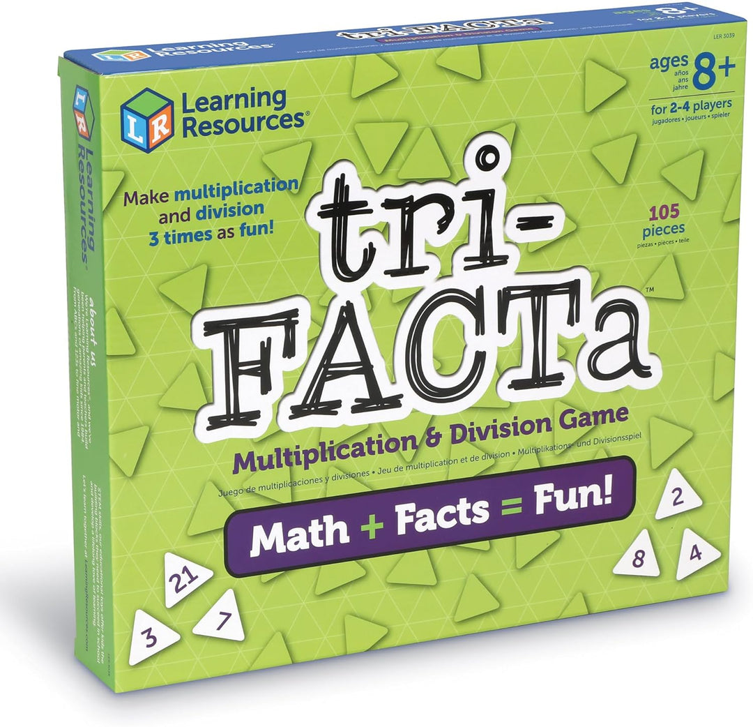 Learning Resources tri-FACTa Multiplikations- & Divisions-Spiel