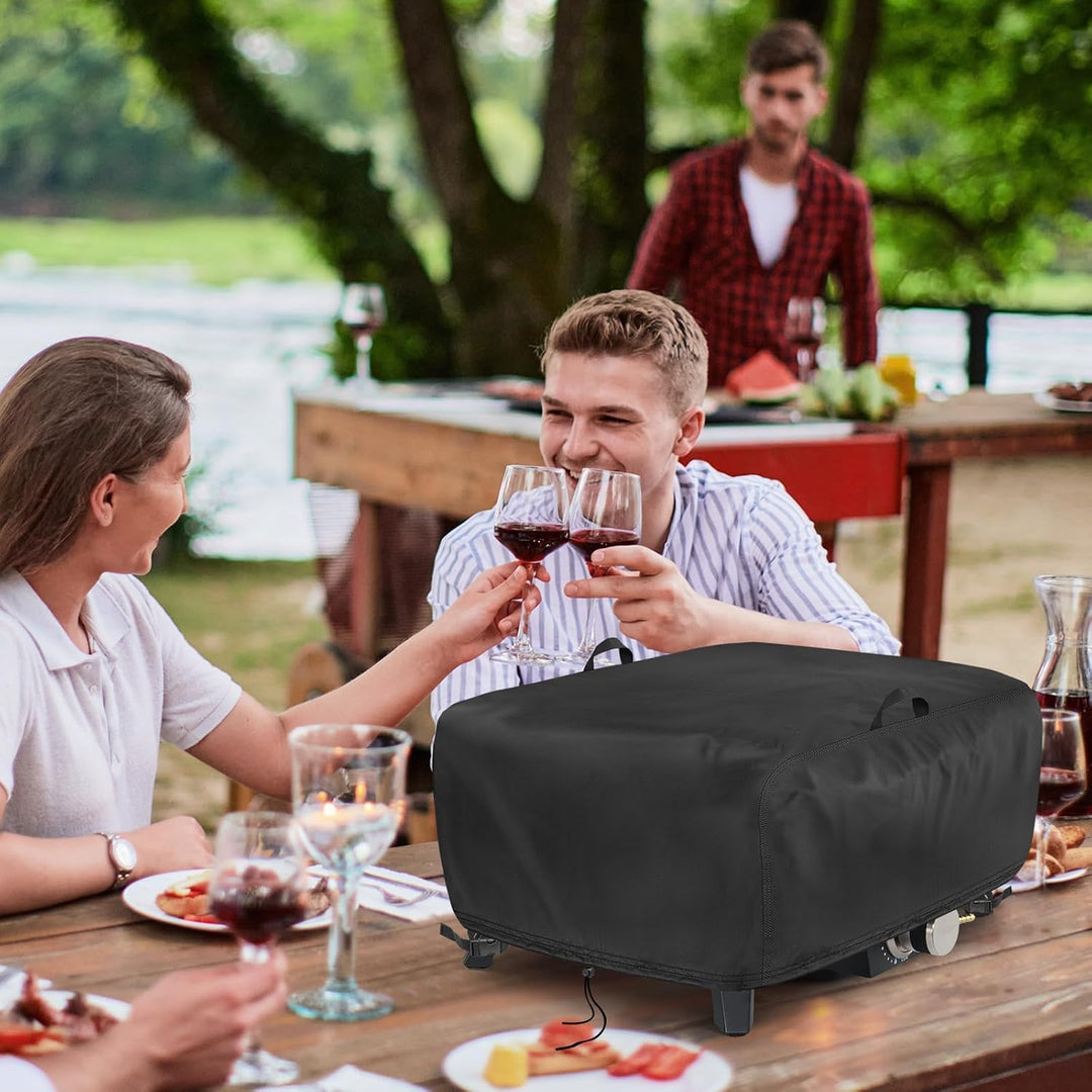 Fenghome Pizzaofen Abdeckung für Cozze 90347 XXL 17" Gas Pizza Ofen, Wasserdicht Staubdicht Pizzaofe