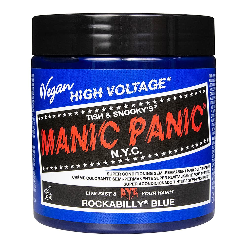 Manic panic High Voltage Rockabilly Blue Vegan 237 ml