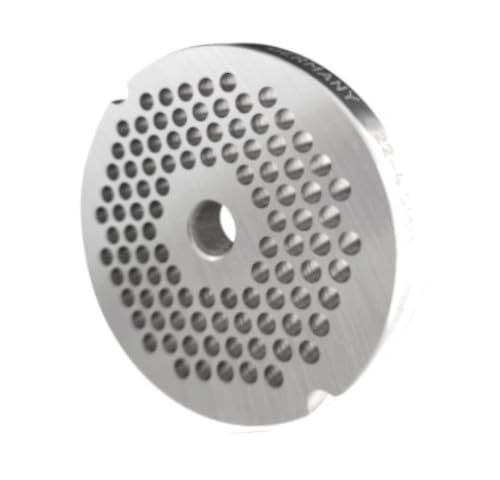 Wolfcut Inox Lochscheiben mit 2 Nuten kompatibel mit Fleischwolf GGG 22/TS, GGG 22/RS und GGG 22/AE