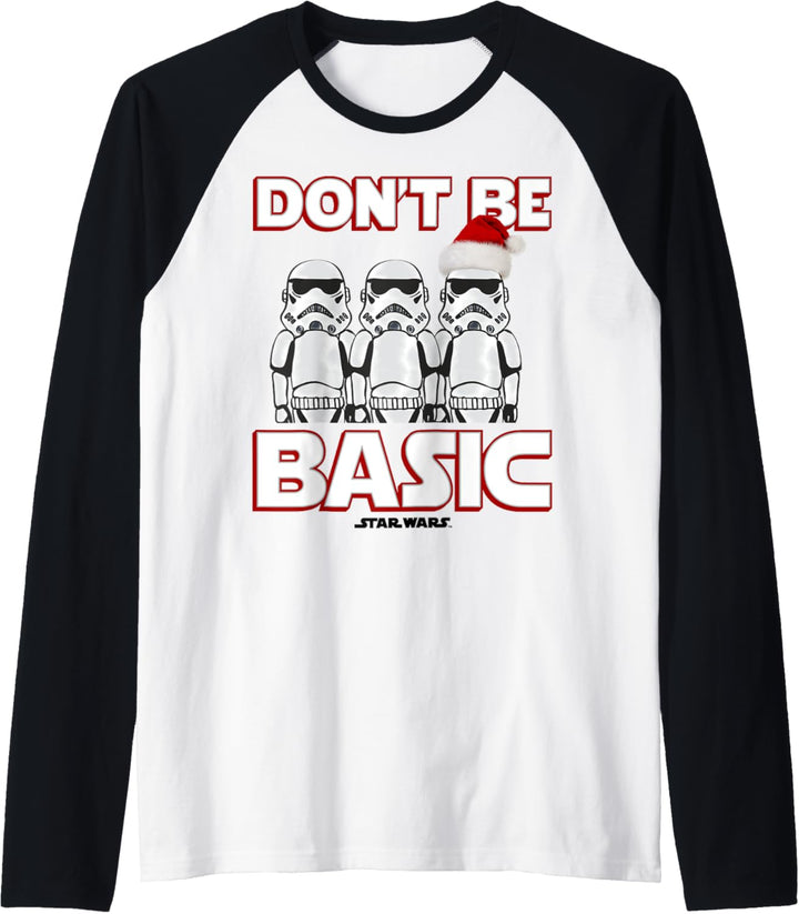 Star Wars Basic Holiday Troopers Raglan