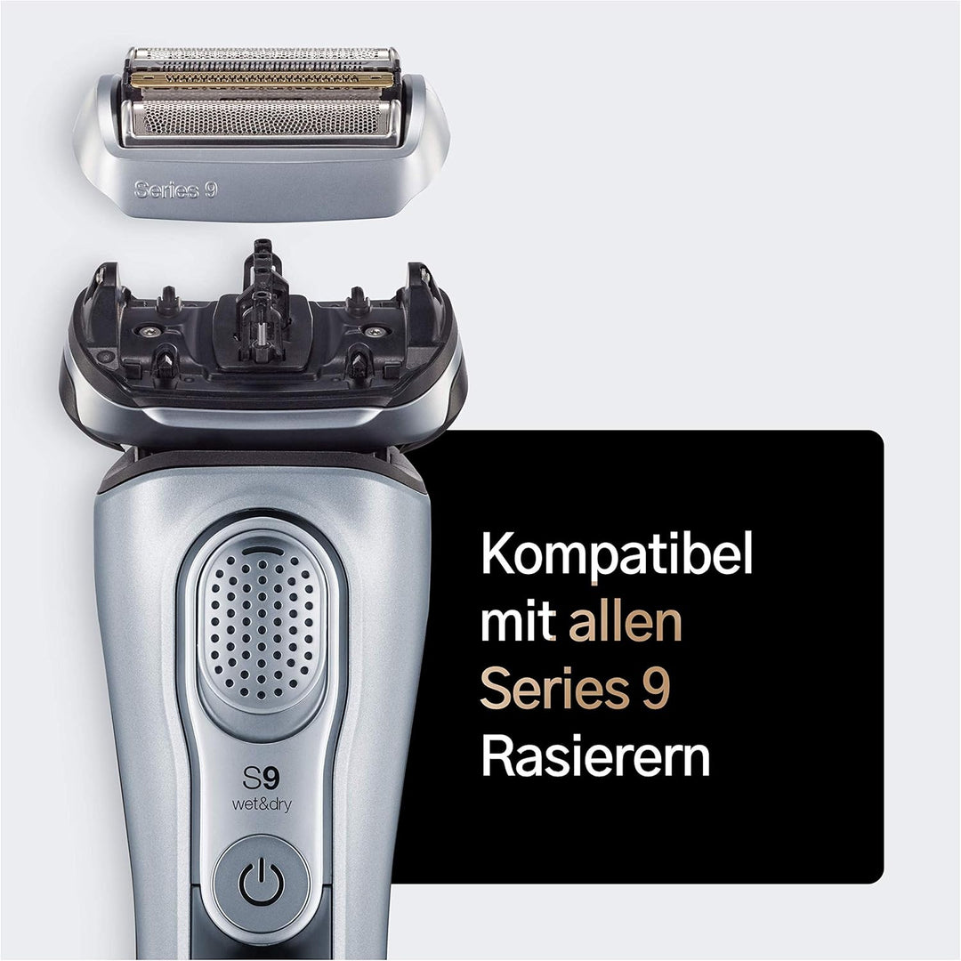 Braun Series 9 Elektrorasierer Scherkopf, Ersatzscherteil kompatibel mit Rasierer Herren Series 9, 9