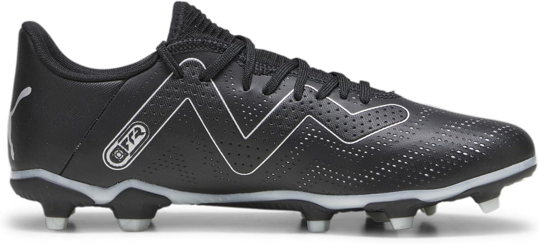 PUMA Herren Future Play Fg/Ag Fussballschuh 42.5 EU Puma Black Puma Silver, 42.5 EU Puma Black Puma