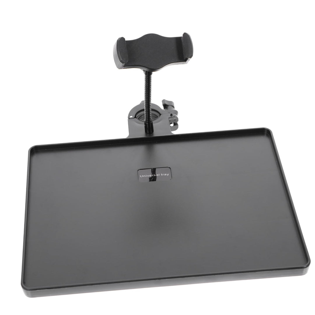MILISTEN Mikrofonständer Tray Halter mit Handyhalterung, Universal Soundkartenfach, Mikrofonständer,